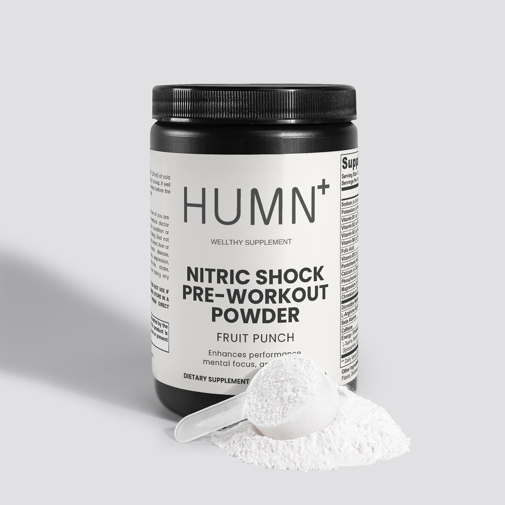 Nitric Shock Pre-Workout Powder (Fruit Punch)