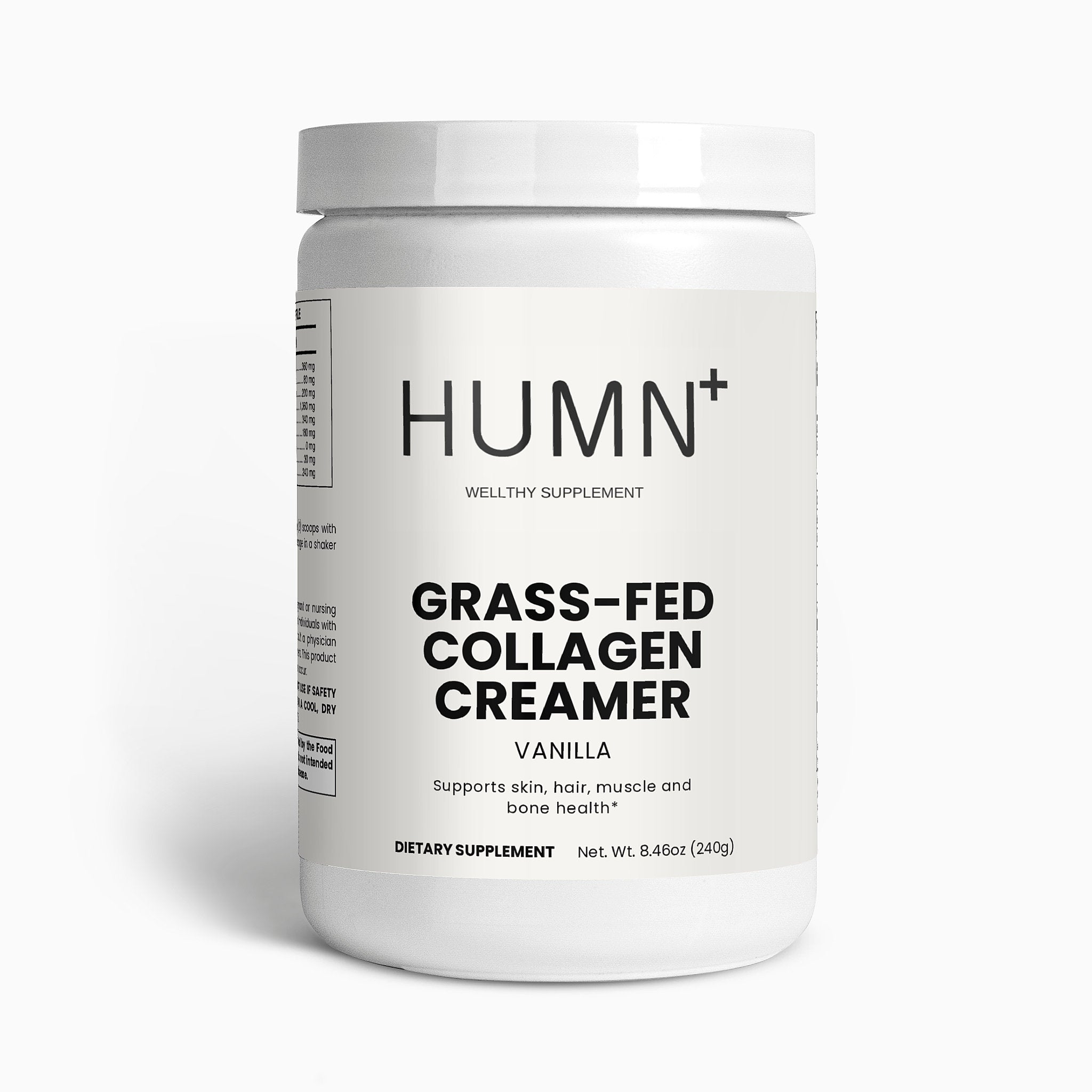 Grass-Fed Collagen Creamer (Vanilla)